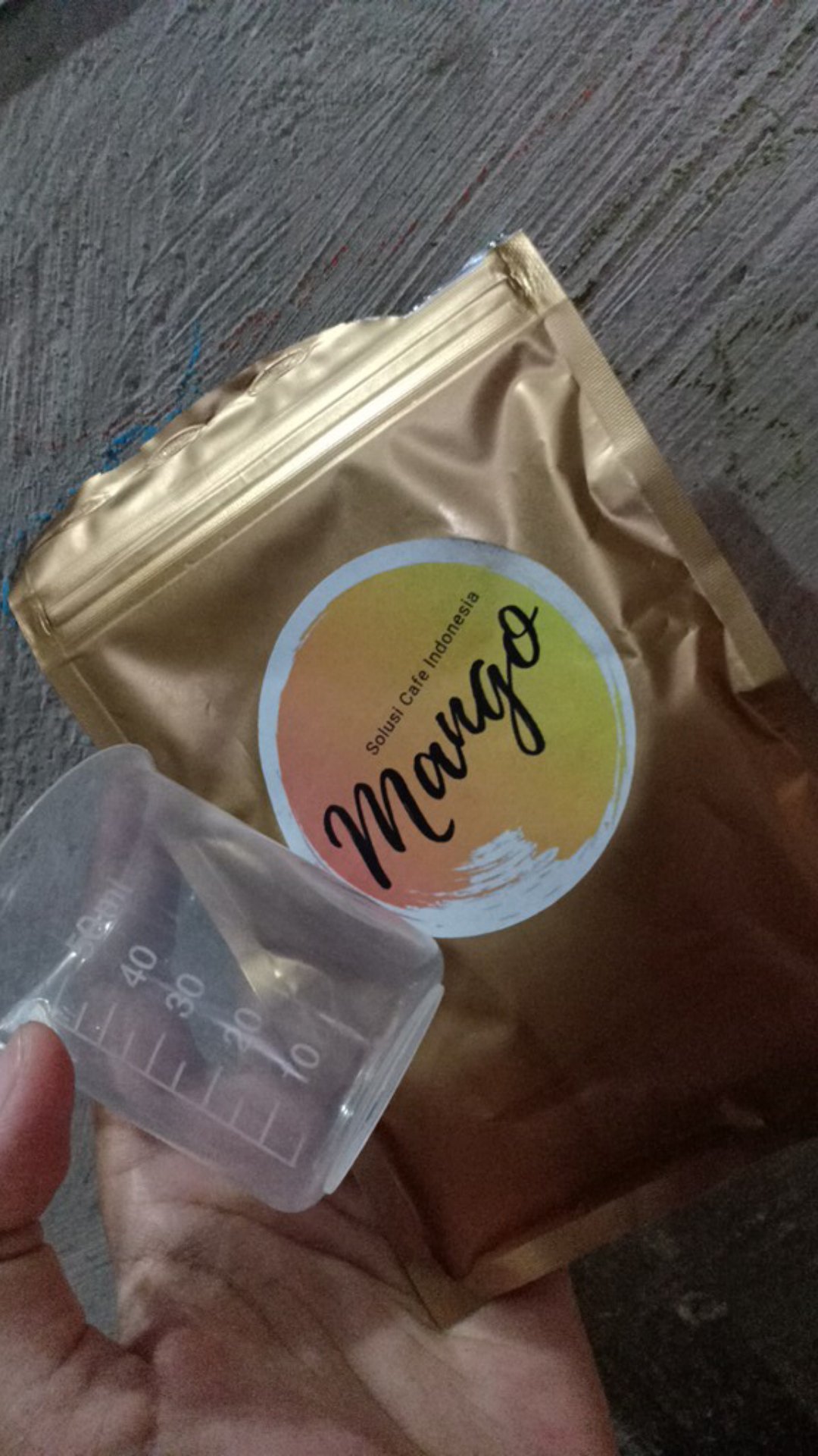 Gelas Takar 50ml Gelas Ukur Plastik Mini Transparan