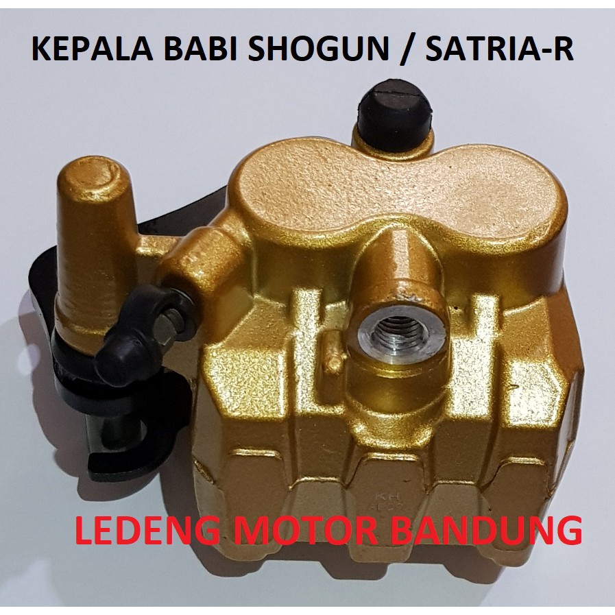 Kaliper Kepala Babi Shogun Satria-R Master Rem Bawah Assy Lokal