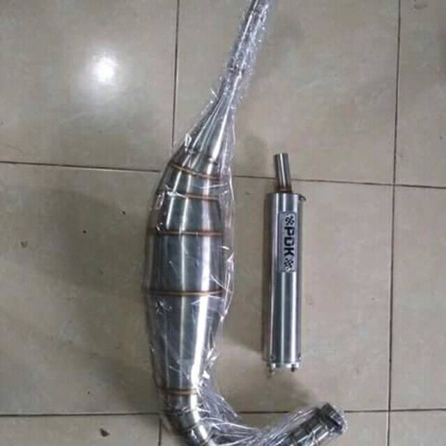 Knalpot pdk buat ninja rr fullset