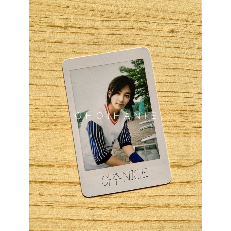 SEVENTEEN JEONGHAN AJU NICE PHOTOCARD POLAROID