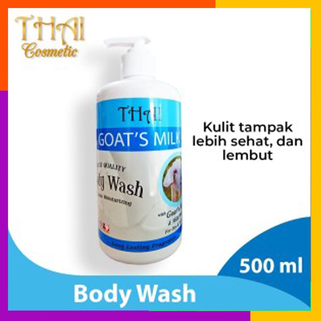 THAI BODY WASH GOATS MILK 500 ML