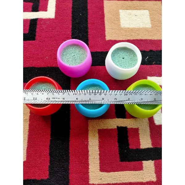 BISA COD. pot bola mini / pot bunga bulat