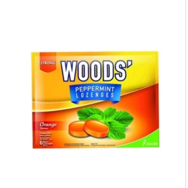 

permen Woods jeruk sachet
