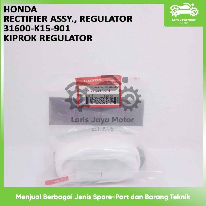 KIPROK REGULATOR RECTIFIER ASSY CB 150R STREETFIRE, ALL NEW CBR 150R 31600-K15-901 ORIGINAL HONDA KI