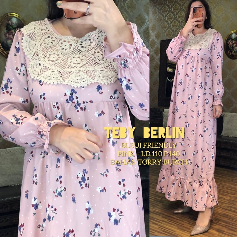 DASTER ARAB  BERLIN BY TEBY ORI DRESS MEWAH PREMIUM