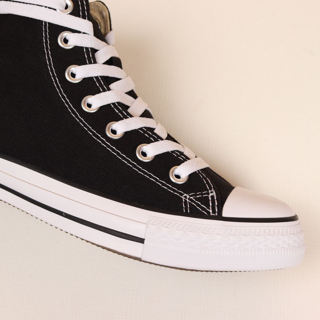 Sepatu Converse All Star Classic Hi Black White