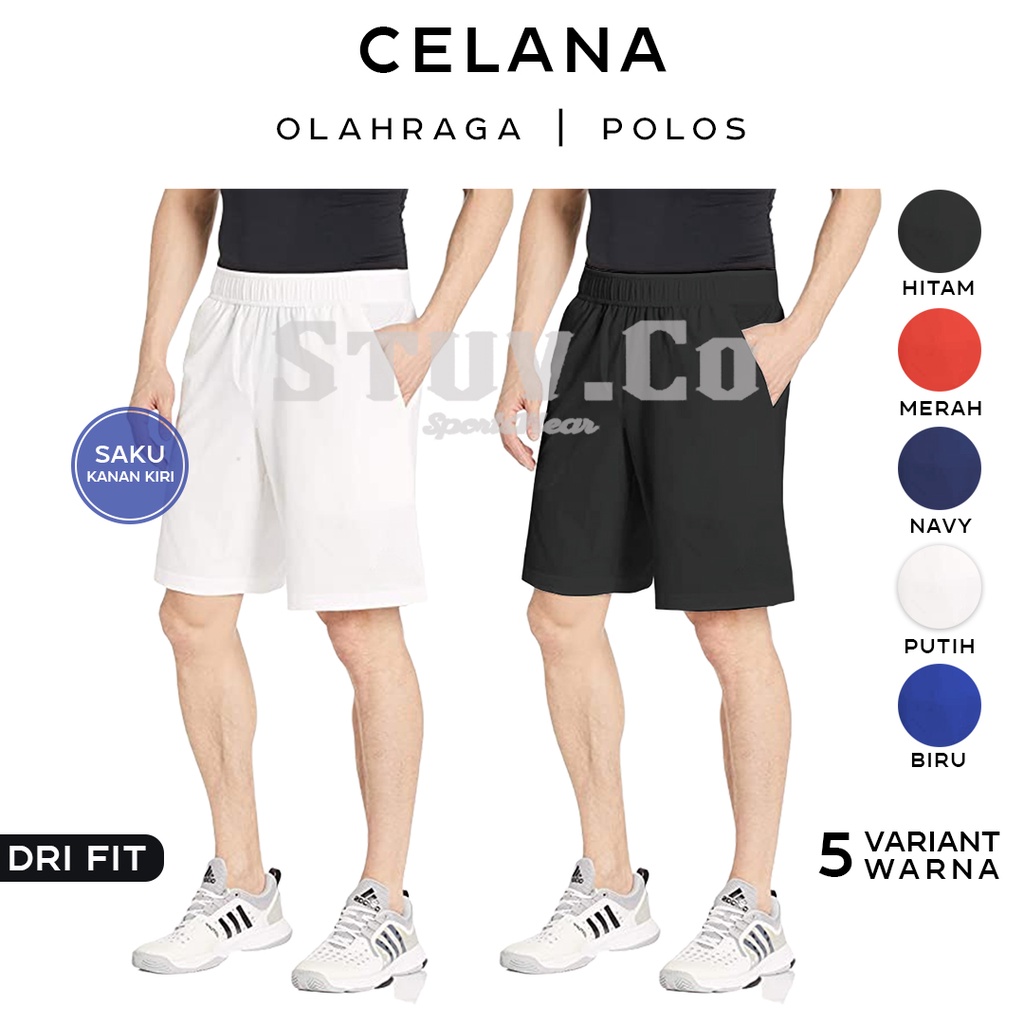 CELANA SEPAKBOLA FUTSAL SAKU POCKET KANTONG RUNNING WASIT FASHION PRIA WANITA