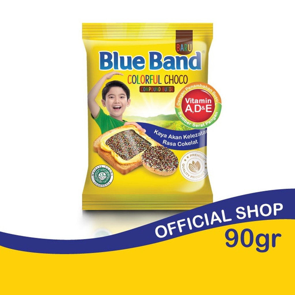 Blue Band Colorful Choco Sprinkles Meses Sachet 90gr