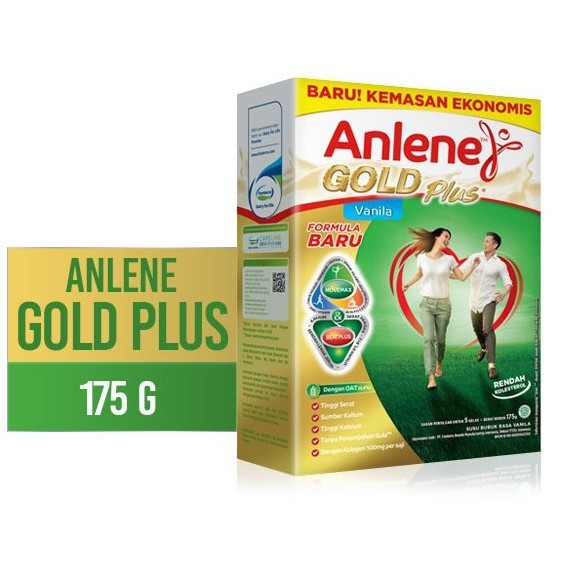 

[COD] Anlene Gold Plus Susu Dewasa - Vanila [175 g] MURAH