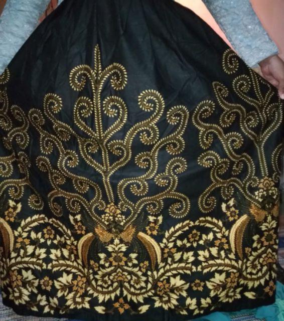 Zola_batik Batik Couple Gamis Brokat 2731 - Lemah Teles - Kusuma Pendek