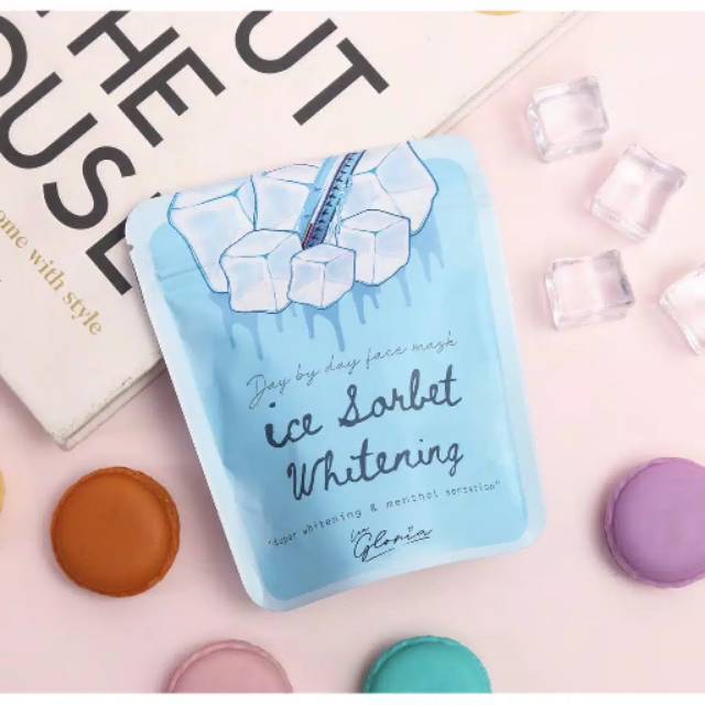 Masker ice sorbet whitening by lea gloria