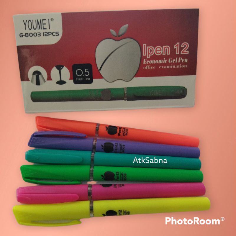 

Pulpen Apple Tinta warna Hitam