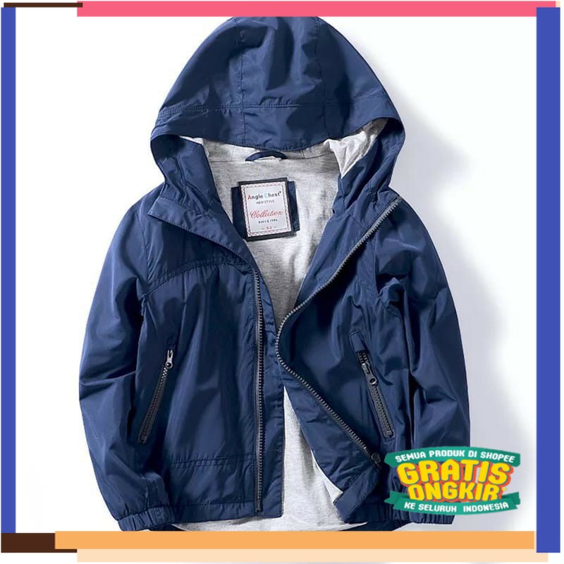 Anak Tk SD SMP PAUD JAKET ANAK/ JAKET PARASUT ANAK/JAKET WINTER ANAK/ JAKET ANTI AIR ANAK/MASHIKMAH.