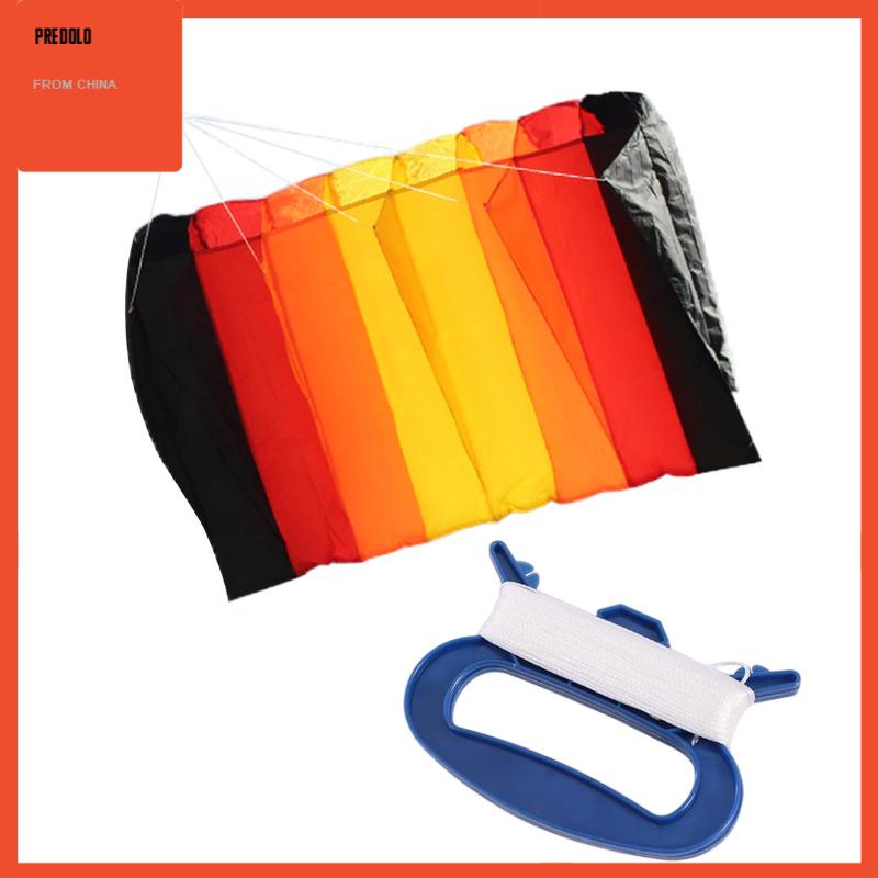 Large Rainbow Kite and 9.84ft Flying Line for Outdoor Games Activities