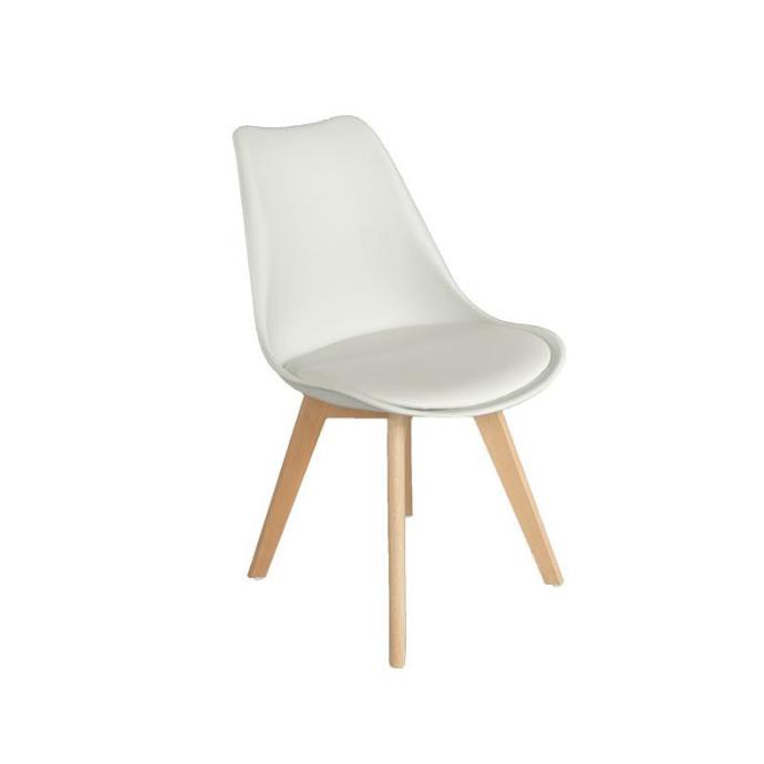 Uj765 Icreate Regensburg Dining Chair White - Kursi Makan 95Gpv7Kdwz
