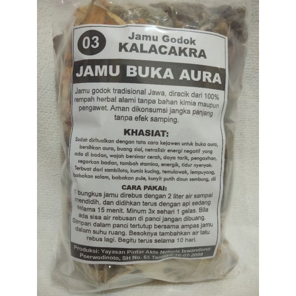 

JAMU BUKA AURA
