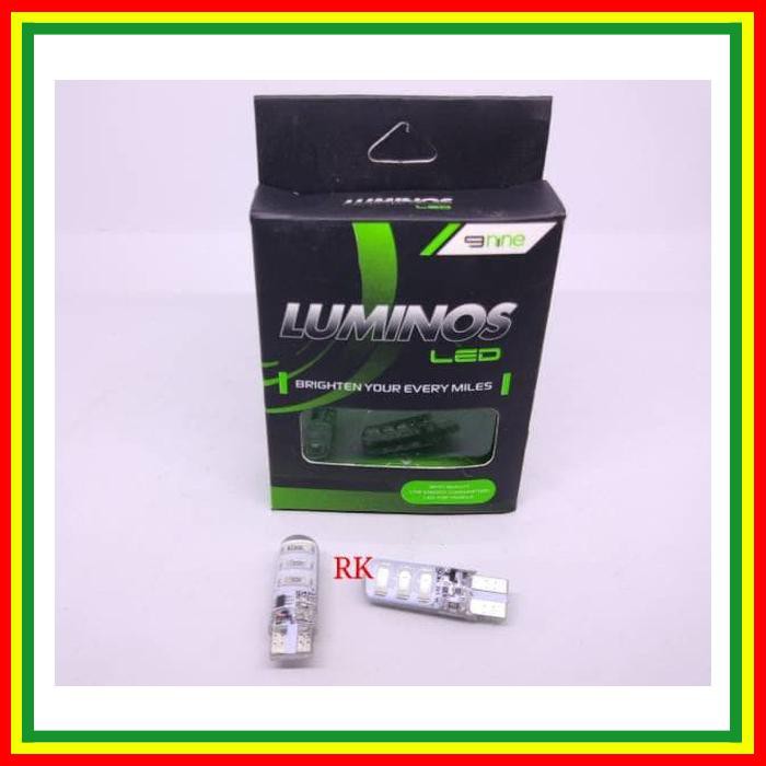 STROBO T10 | LAMPU SENJA LED T10 KEDIP BIRU