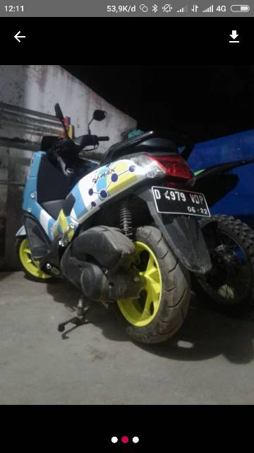 DECAL STIKER NMAX FULL BODY BISA CUSTEM bahan orajet