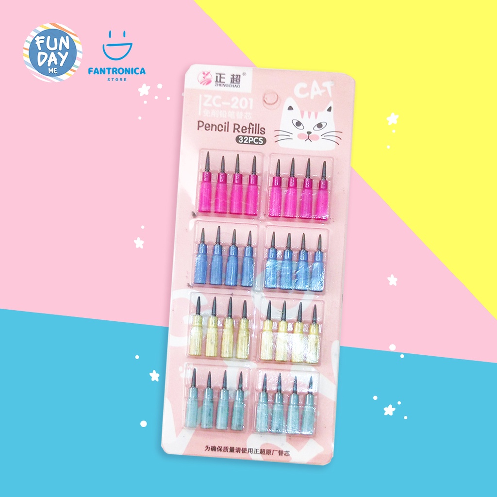 

Refill pensil lantu / pensil isi / pensil cabut