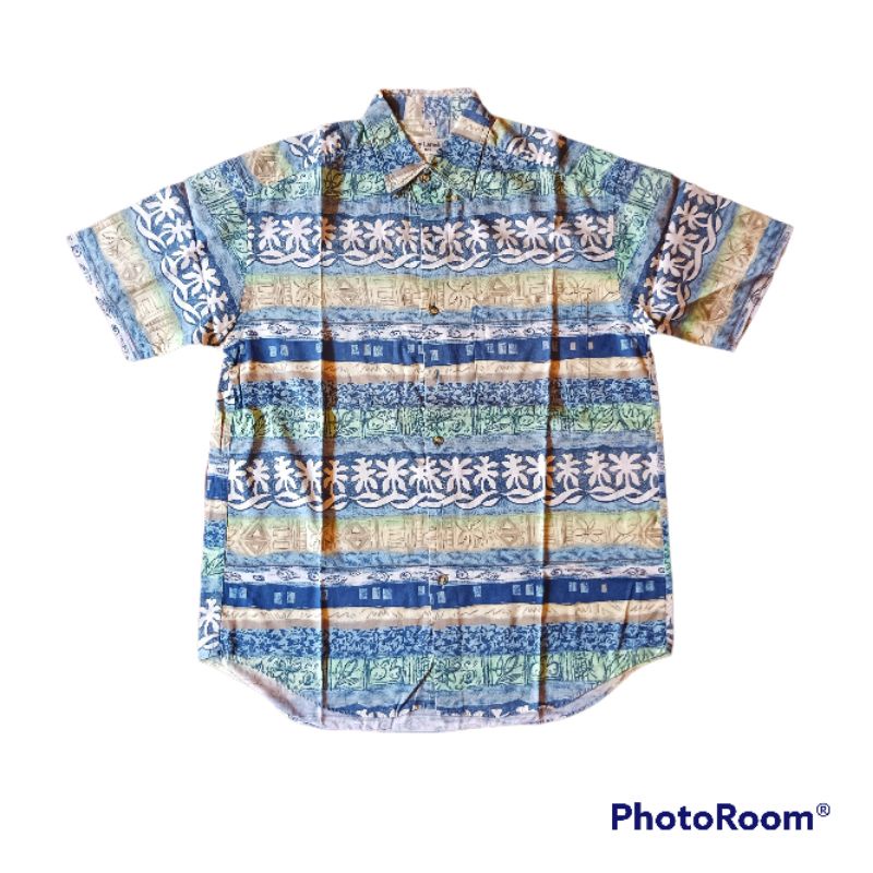 Kemeja Hawaii Shirt Guy Laroche Paris second