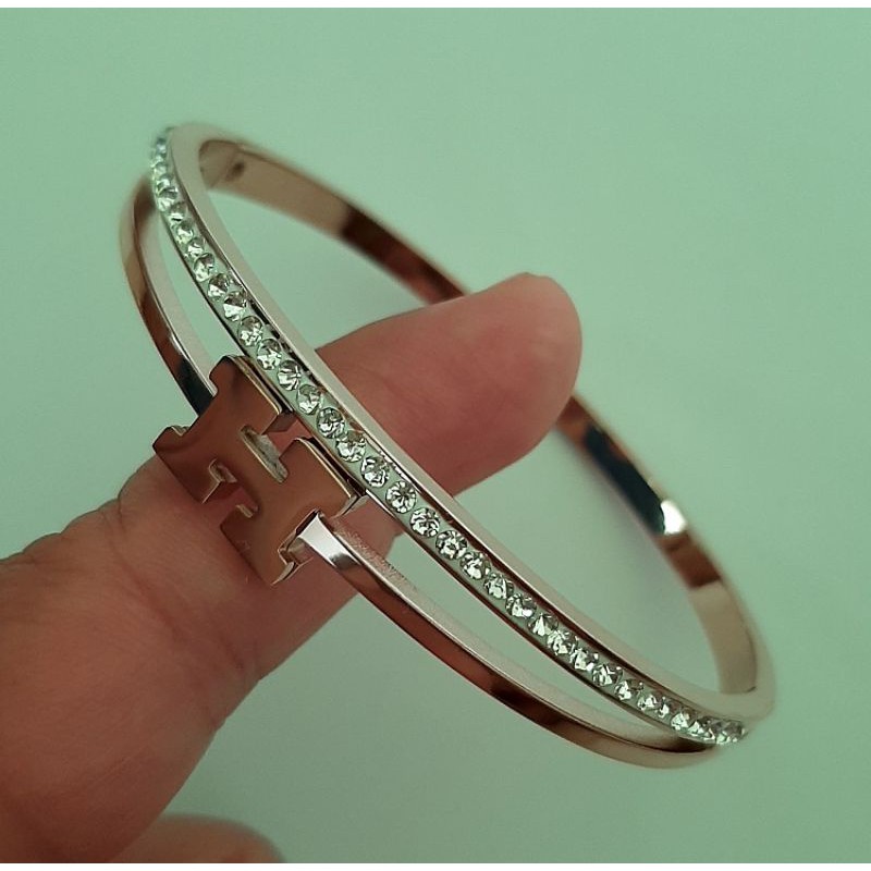 gelang titanium wanita / perhiasan titamium wanita / aksesoris titanium wanita