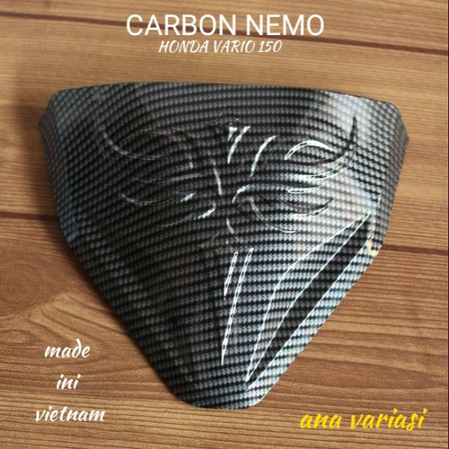 visor carbon vario 150 visor karbon nemo batok depan vario 150 cover batok depan vario 150 2018