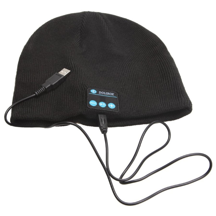 Kupluk Bluetooth  Bluetooth Knit Beanie dengan Hands-free Calls