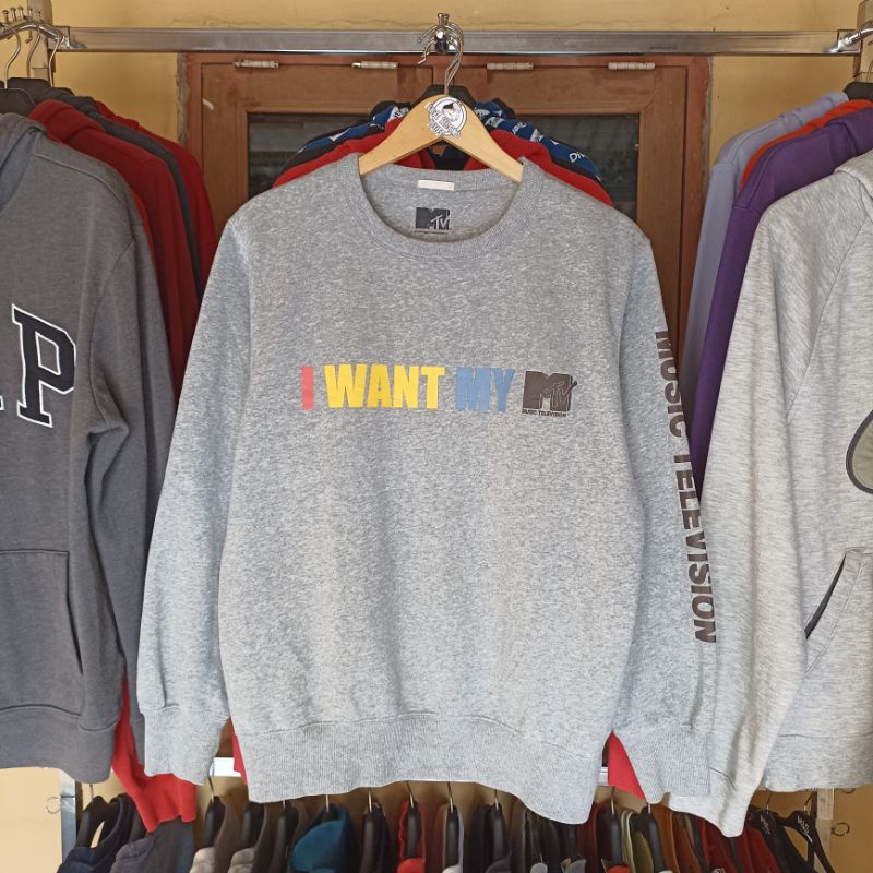 CREWNECK GU x MTV SECOND