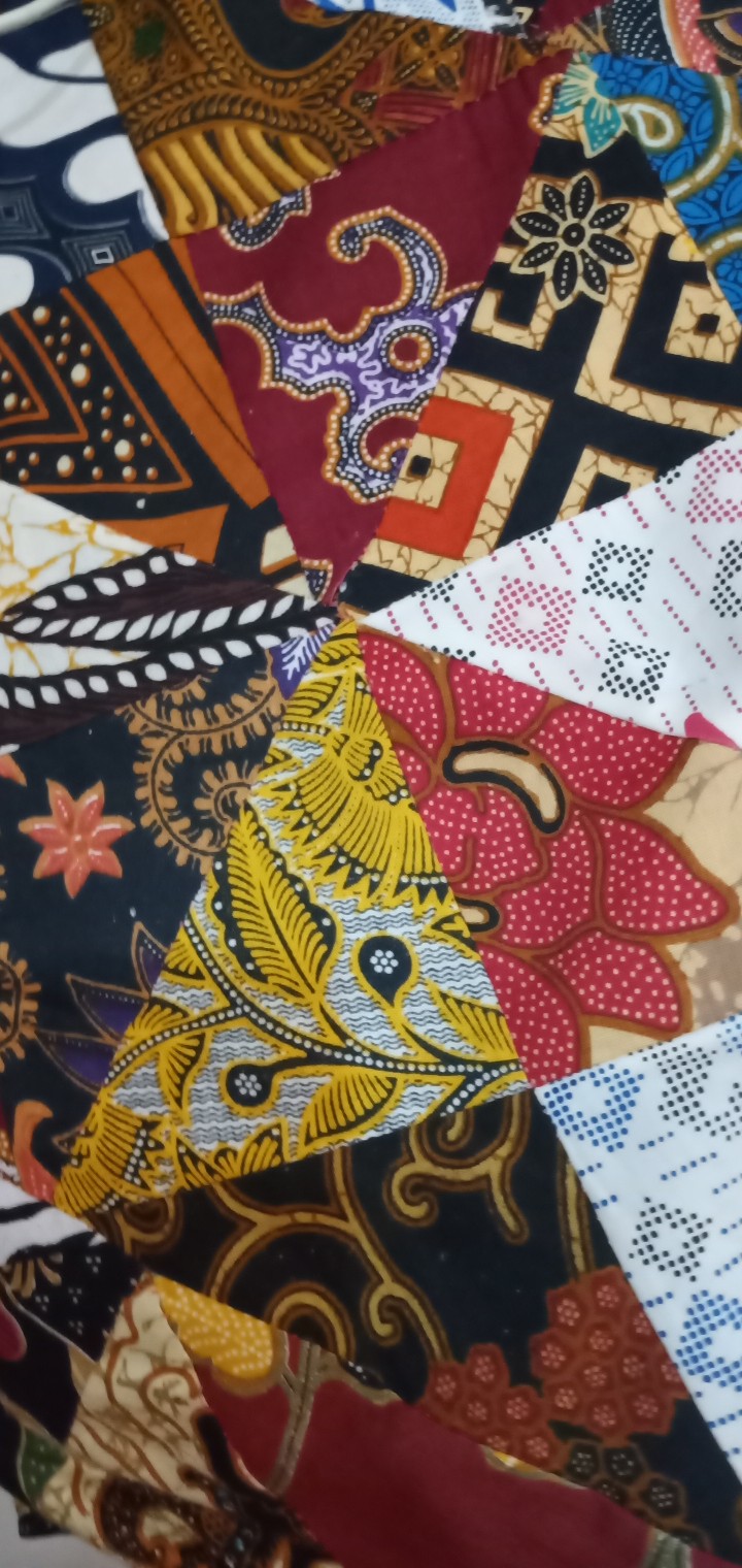 Gamis Batik Sogan Size Standar Dan Jumbo Katun Mataram Primisima Adem Murah