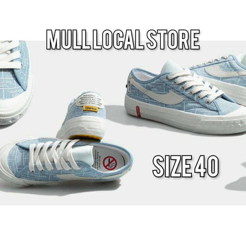 Compass x Fxxkingrabbits - Retrograde High Decon | Low | Slip On "Smoking Kills ®" Size 40