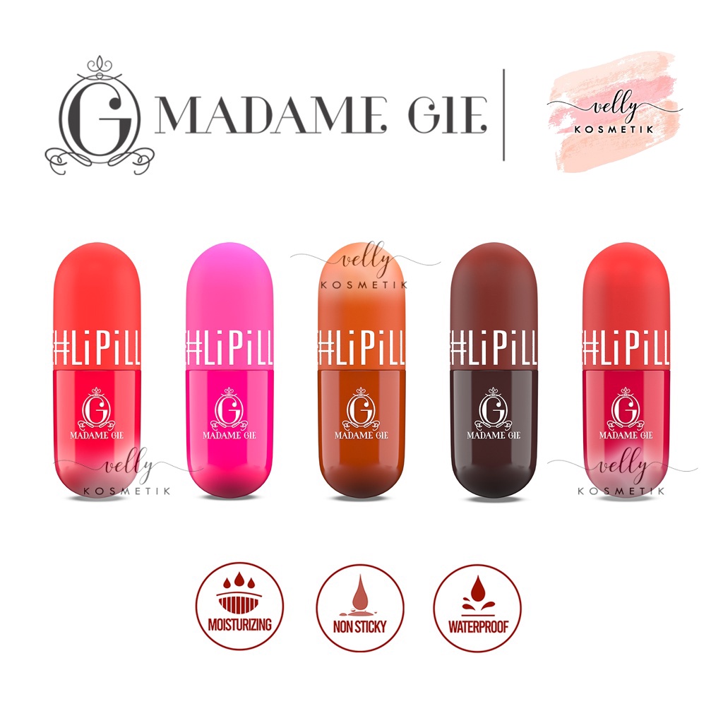 Madame Gie Madame LiPill - Lip Tint Serum Plumper Make Up