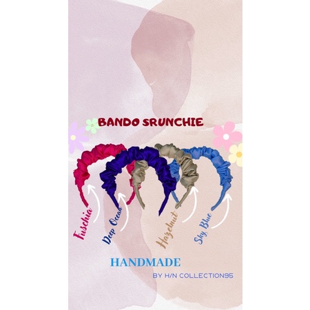 BANDO/SRUNCHIE KOREA MURAH BAHAN KWALITA SPREMIUM
