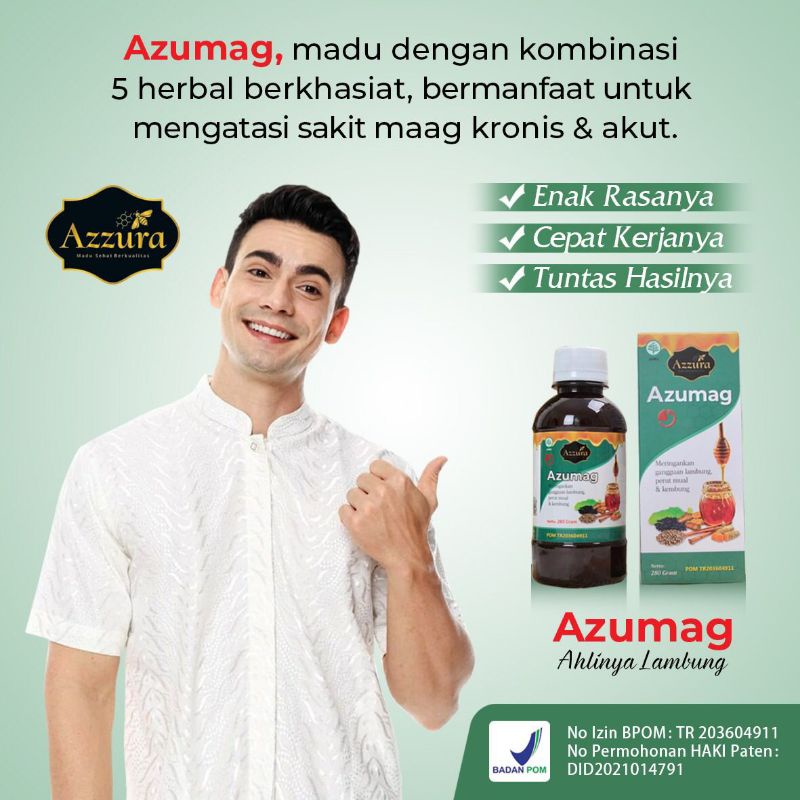 

madu azumag 280 g madu maag madu lambung madu sehat madu herbal madu azzura