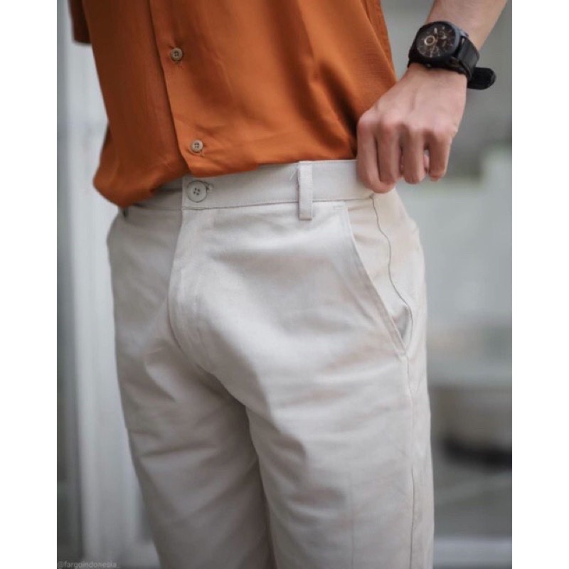 PROMO! CELANA PENDEK PRIA CHINO CHINOS SHORTPANT TERLARIS PREMIUM QUALITY