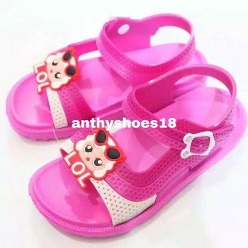 Sandal Tali Karet Anak Perempuan HUANGBAO 227 24-29