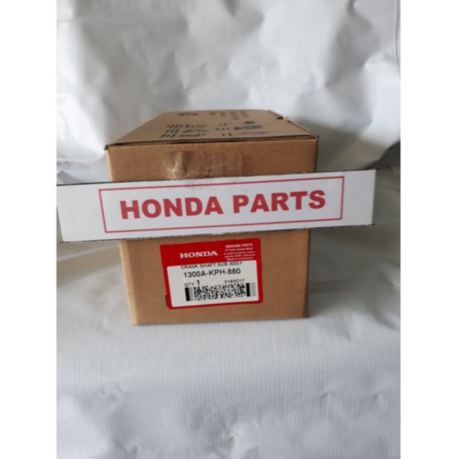 CRANKSHAFT SUB ASSY KREK AS KARISMA KIRANA SUPRA-X 125 KARBURATOR 13000-KPH-880 AHM HGP