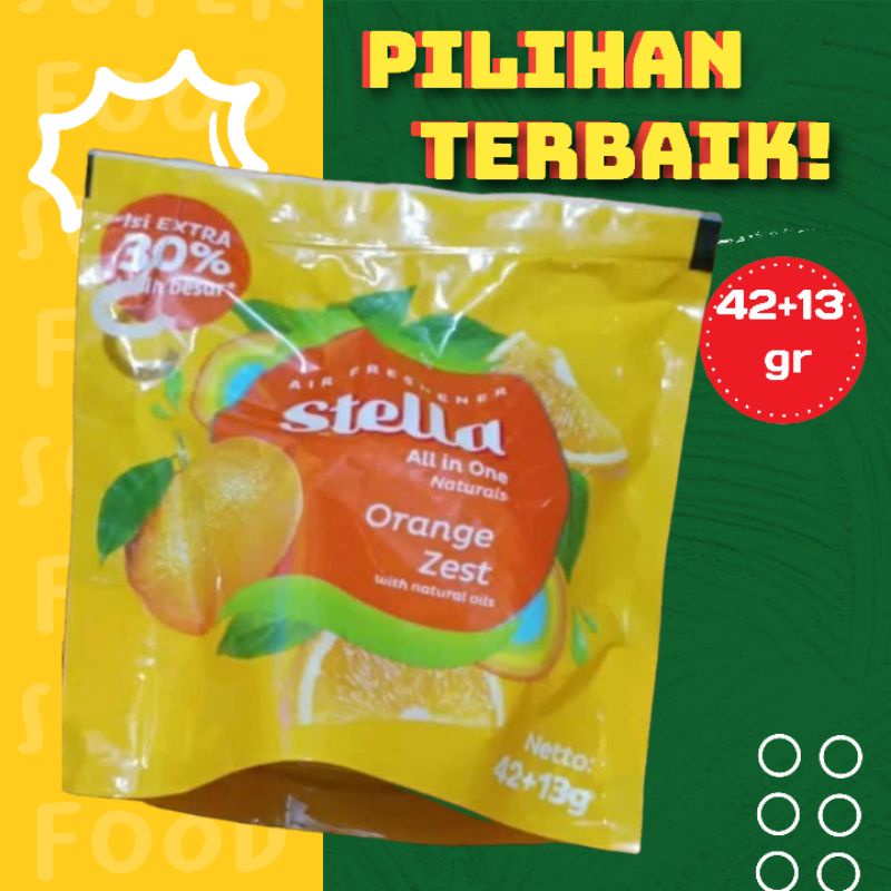 PROMO STELLA ALL IN ONE 55GR orange zest, Pengharum Ruangan gantung