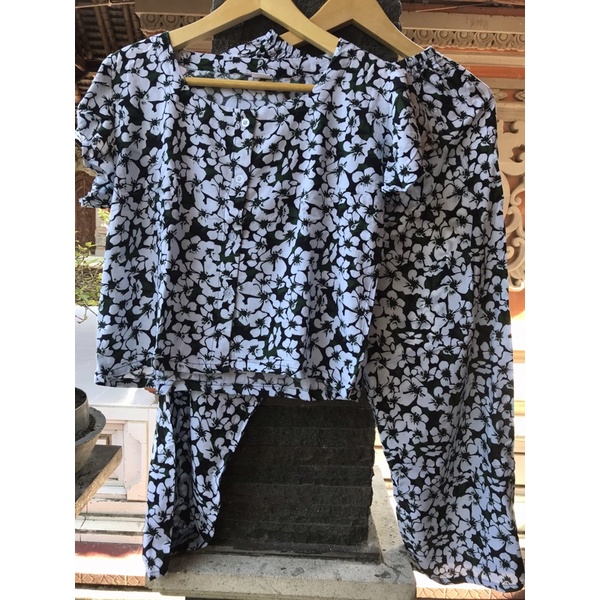 TERMURAH DI SHOPEE! SET CACA BUSUI-Lavender hitam