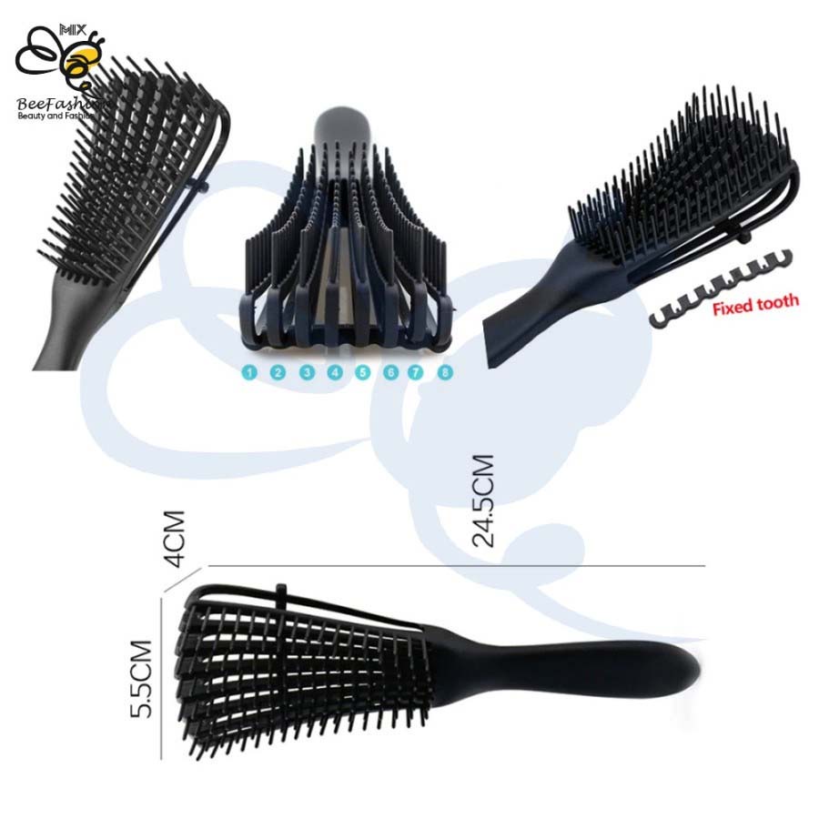 Sisir Rambut Anti Rontok dan Kusut - Detangling Hair Comb Brush