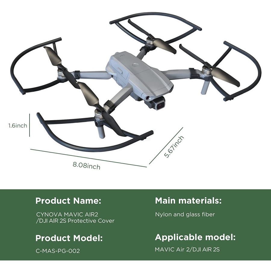 Cynova Propeller Guard For DJI Mavic Air 2S / Mavic Air 2 Original