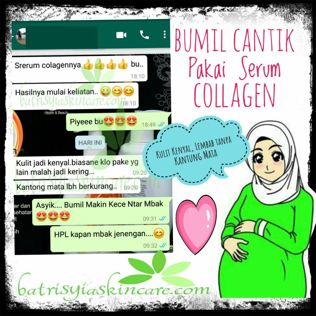 Serum Collagen Batrisyia Herbal 20 ml