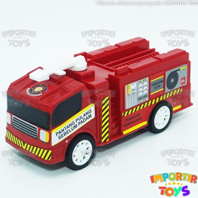 TRUCK MAINAN MOBIL PEMADAM KEBAKARAN BESAR BERKUALITAS