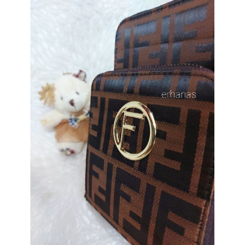 TAS HP FENDI 2RUANG SLOT KARTU