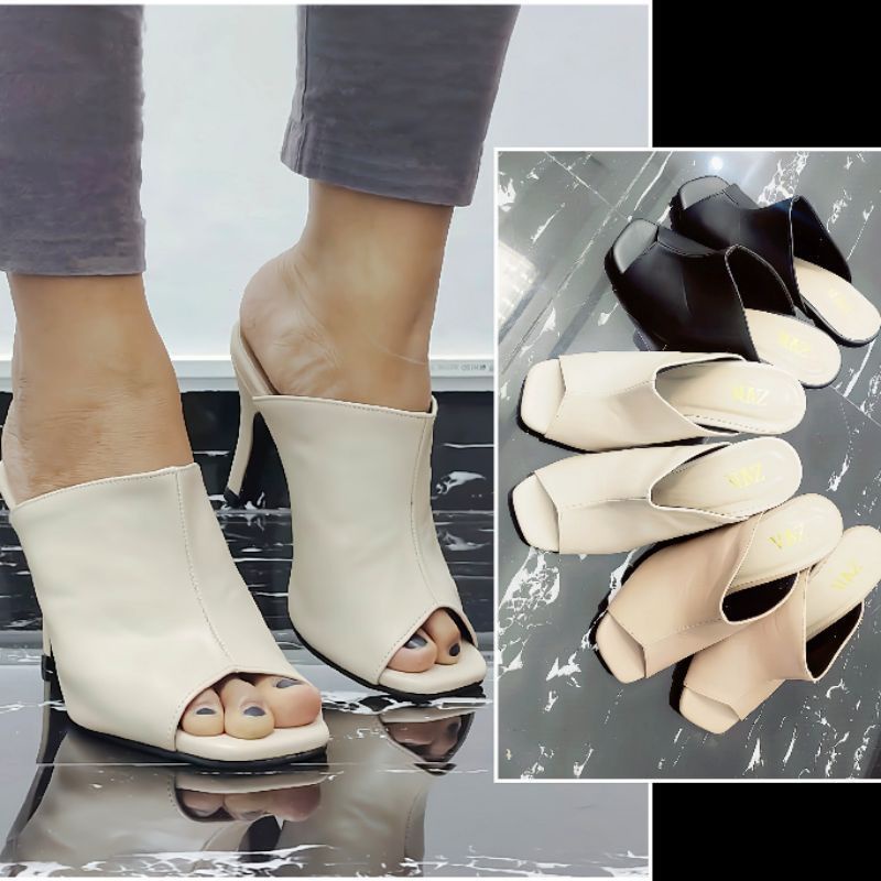 sendal wanita Haigh heels 9cm