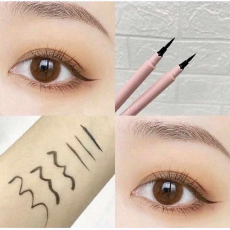Lameila 775 Eyeliner Pensil Cair Profesional Warna Hitam Anti Air Tahan Lama