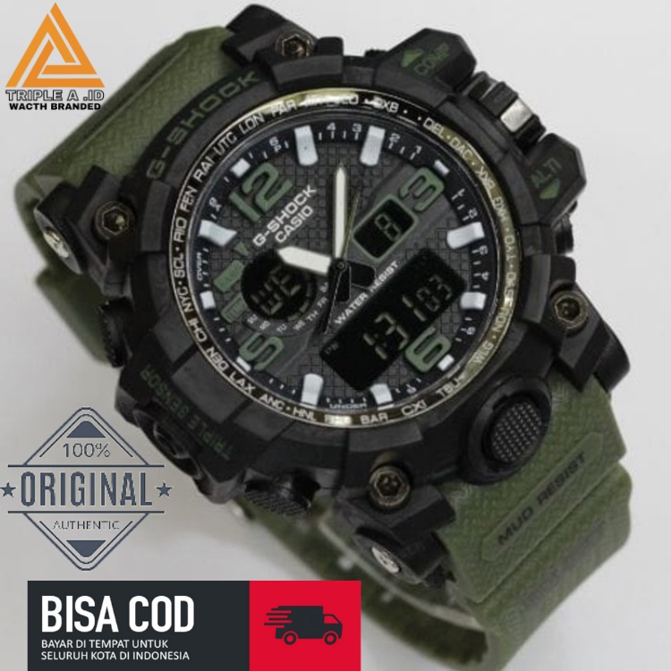 TRIPLE A.ID - COD Jam Tangan Cowok Original / Jam Tangan Pria Water Resistance / Jam Tangan G SHOCK Digital Analog / Jam Tangan Import / Jam Tangan Laki Laki Murah