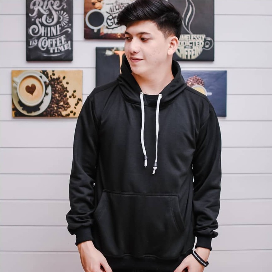 MVP - Natural Hoodie Polos - Jaket Hoodie Pria dan Wanita