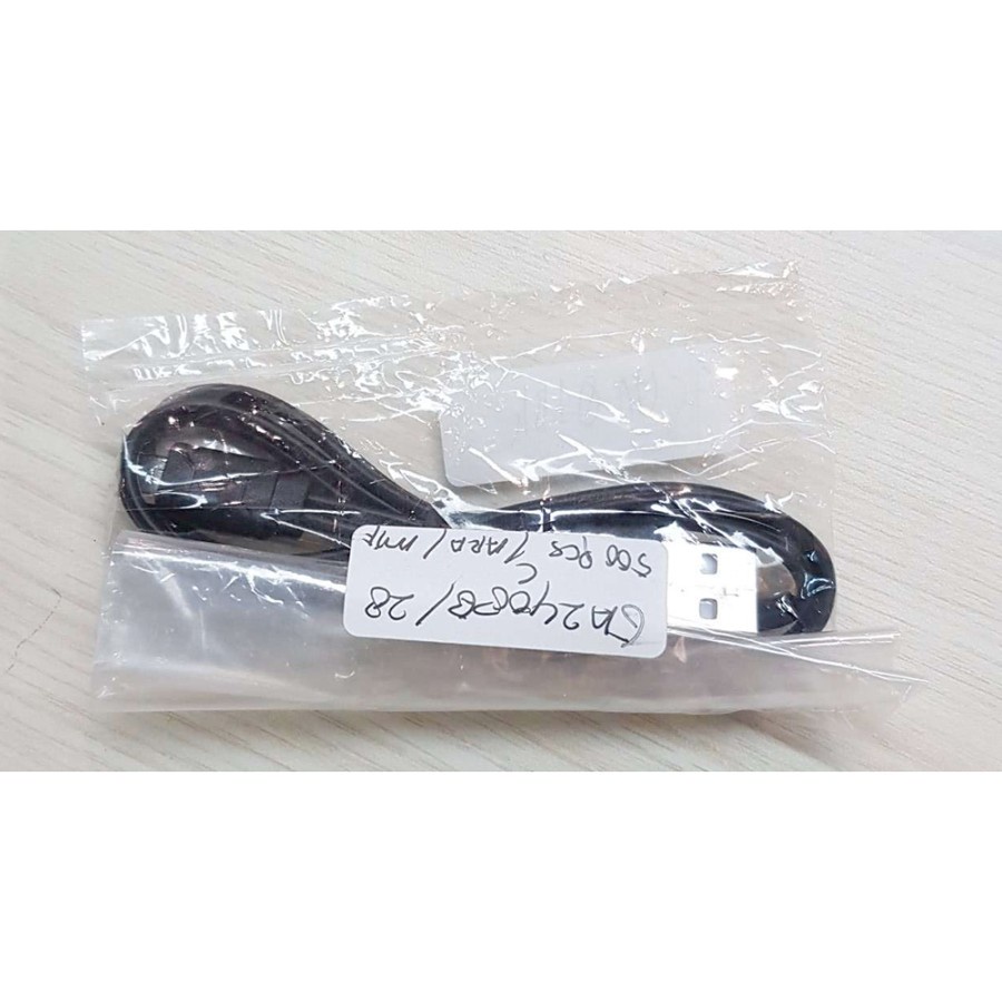 Kabel Mini USB ke USB + AUX 3.5mm Audio Cabl - A-02 - Black