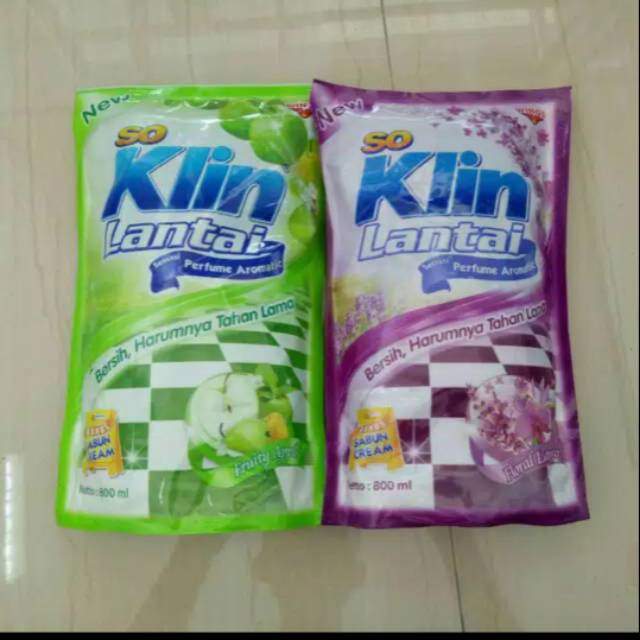 SOKLIN LANTAI REFIL 800ML