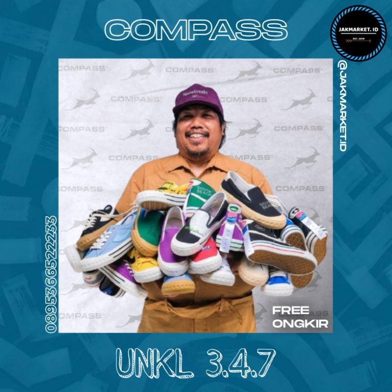 [ORIGINAL] COMPASS X UNKL 347 [BNIB]